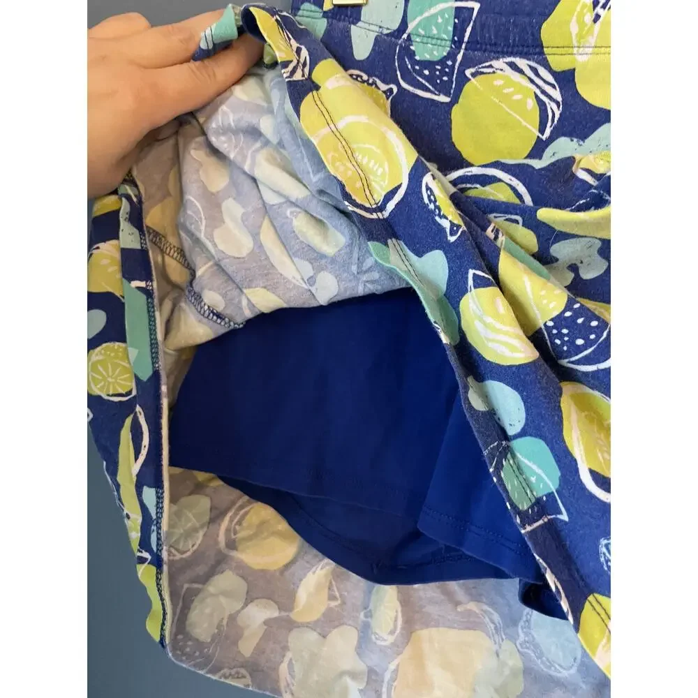 Lands End Lemon Print‎ Skort - Picture 4 of 5